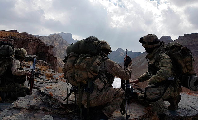 MSB: Irak kuzeyinde 2 PKK'lı etkisiz hale getirildi