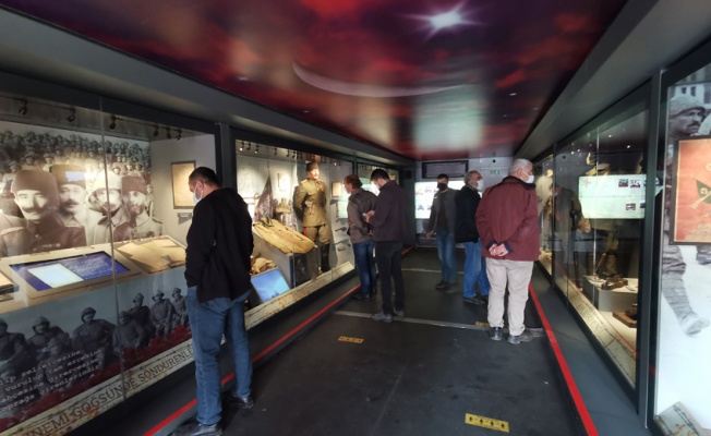 Tunceli’de Çanakkale Savaşları Mobil Müzesi'ne yoğun ilgi