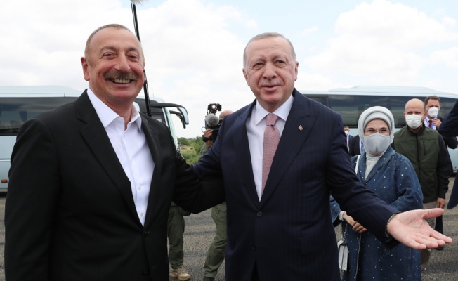 Cumhurbaşkanı Erdoğan, Azerbaycan’da