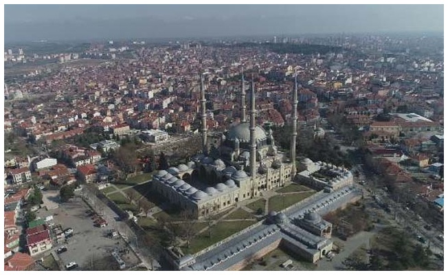 Selimiye Camii'nin meydan düzenlemesi 6 yıl aradan sonra başlıyor