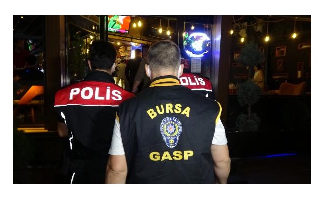 Bursa'da 300 polis ile asayiş uygulaması