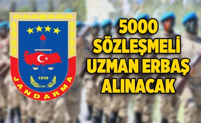 5.000 Sözleşmeli Jandarma alınacak