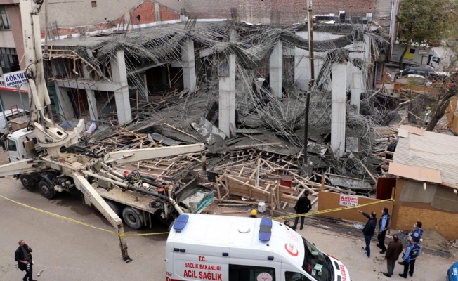 Ankara'da inşaatta göçük: 3 yaralı