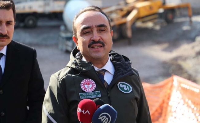 Bakan Yardımcısı Özkaldı'dan Çankırı'da baraj inşaatında inceleme