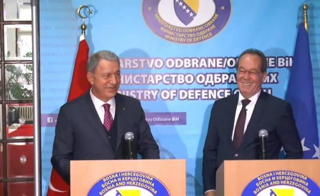 Savunma Bakanı Akar: Bosna Hersek ile her türlü iş birliğine hazırız