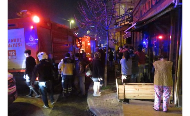 Ataşehir'de dairede yangın