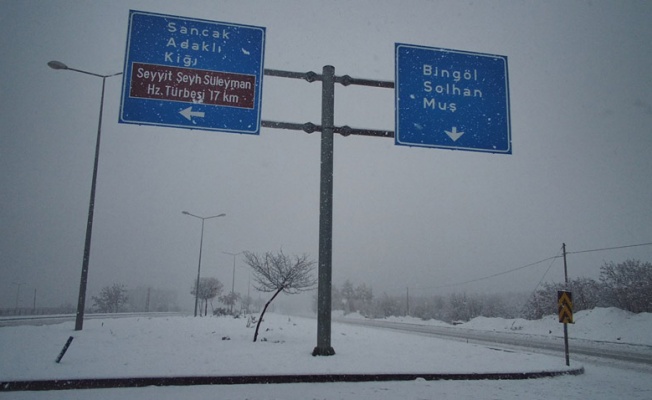 Bingöl’de 103 köy yolu ulaşıma kapandı