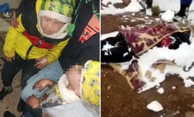İran sınırında Afgan kadın soğuktan öldü, 2 çocuğu donmak üzereyken bulundu