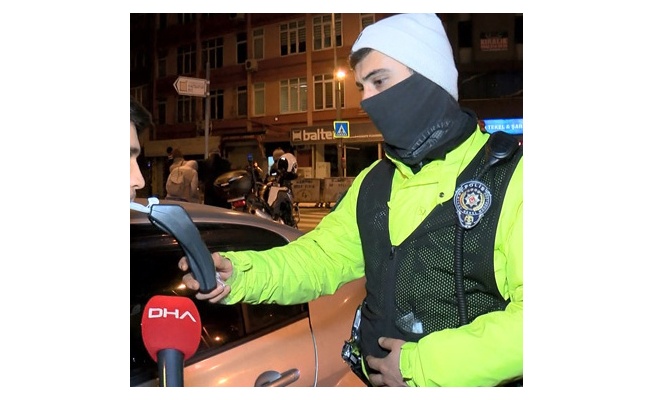 Kadıköy ve Ataşehir'de yılın ilk trafik cezaları