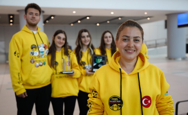 Türk robotik takımı ABD'den ödülle döndü