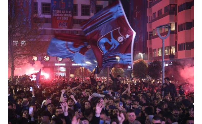Trabzon’da galibiyet coşkusu