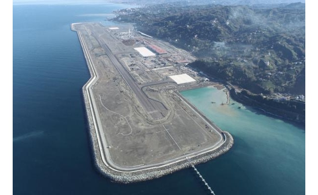 Mimar Sinan tekniği uygulanan denize dolgu havalimanı açılıyor