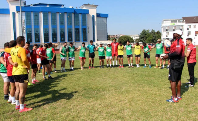 Ragbi Milli Takımı, Edirne'de sezonun en önemli maçına hazırlanıyor