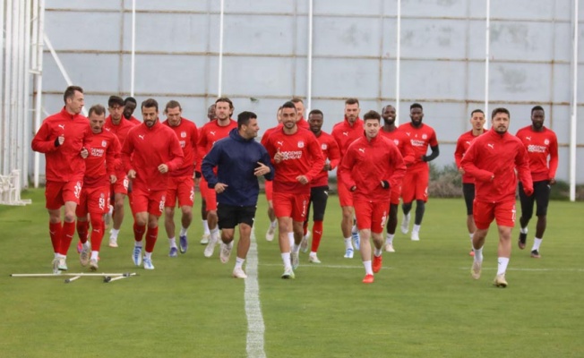 Sivasspor final maçı hazırlıklarını sürdürdü