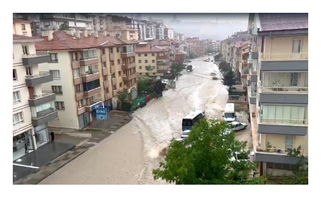 Ankara'da şiddetli yağmur