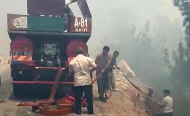Antalya'daki orman yangını, 6 saatte kontrol altına alındı