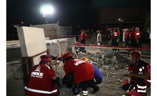 Ankara'da, 17 Ağustos depreminin yıl dönümünde deprem tatbikatı yapıldı