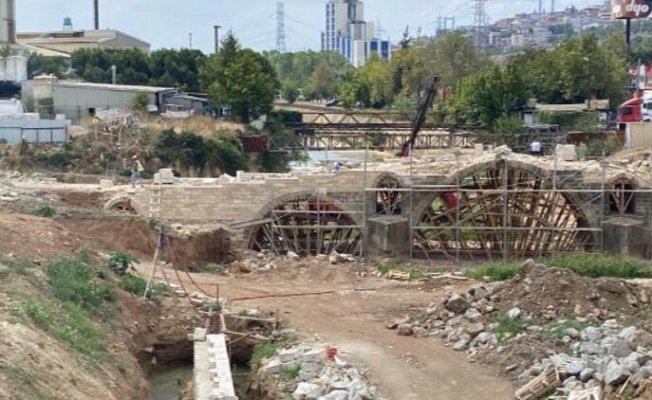 Mimar Sinan'ın tarihi taş köprüsü, restore ediliyor