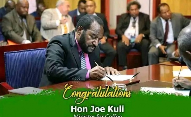 Papua Yeni Gine’ye ‘Kahve Bakanı’ atandı