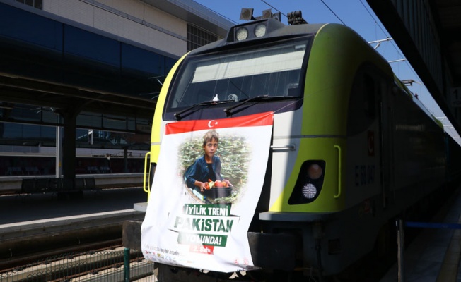 2'nci 'İyilik Treni' Pakistan'a yola çıktı
