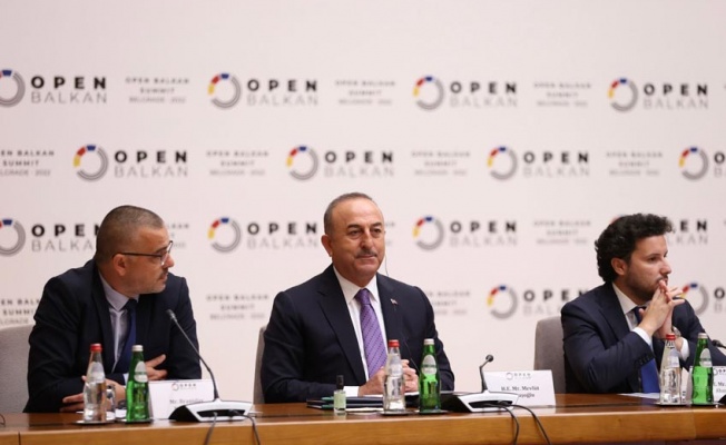 Çavuşoğlu, Açık Balkan Girişimi toplantısında konuştu