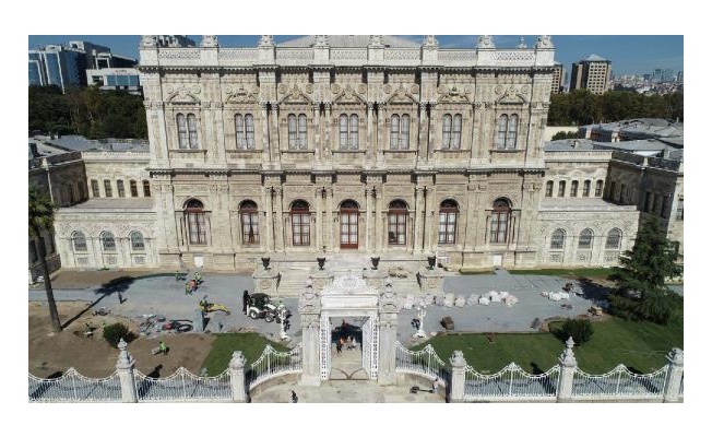 Dolmabahçe Sarayı'nın altyapısı yenileniyor