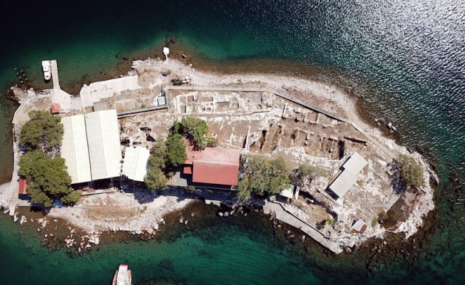 Zeytinli Ada, arkeopark projesiyle turizme kazandırılıyor