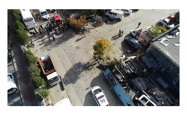 İstanbul Valiliği: Başakşehir'deki patlamada 1 işçi öldü, 3 işçi yaralı