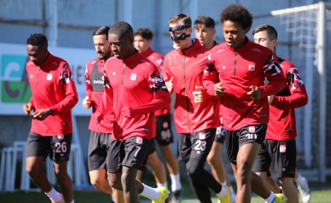 Sivasspor, CFR Cluj maçının hazırlıklarına başladı