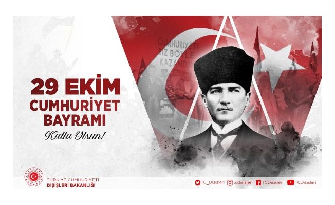 Türkiye’nin diplomatik misyonluklarından Cumhuriyet Bayramı kutlamaları