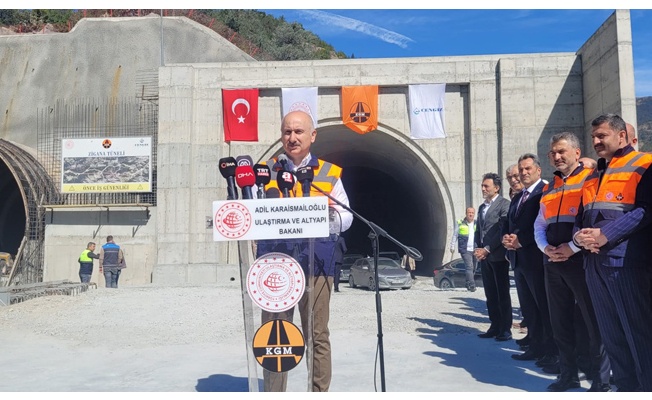 "Zigana Tüneli gurur projeleri arasında yerini alacak"