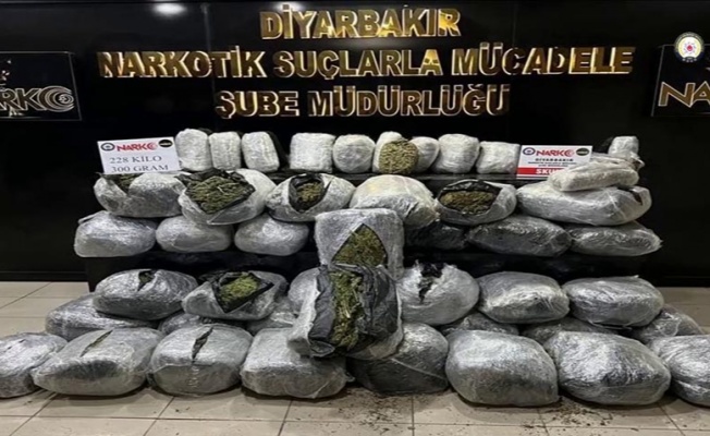 Diyarbakır'daki 490 uyuşturucu operasyonunda 94 tutuklama