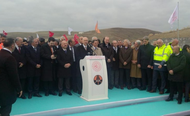 Ağrı-Hamur-Tutak-Patnos Devlet Yolu törenle hizmete açıldı