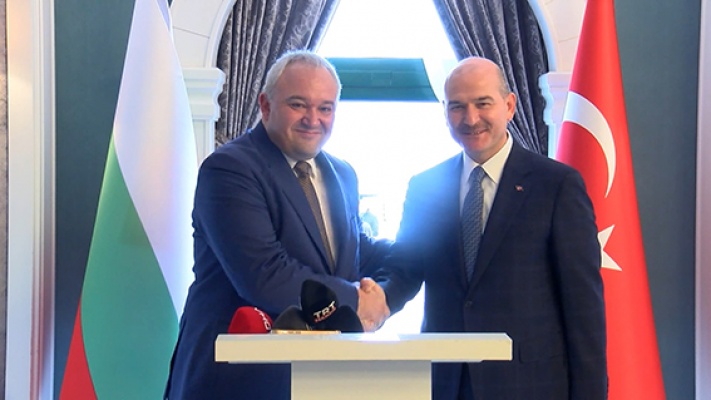Bakan Soylu, Bulgaristanlı mevkidaşı Demerdzhiev ve heyetini kabul etti