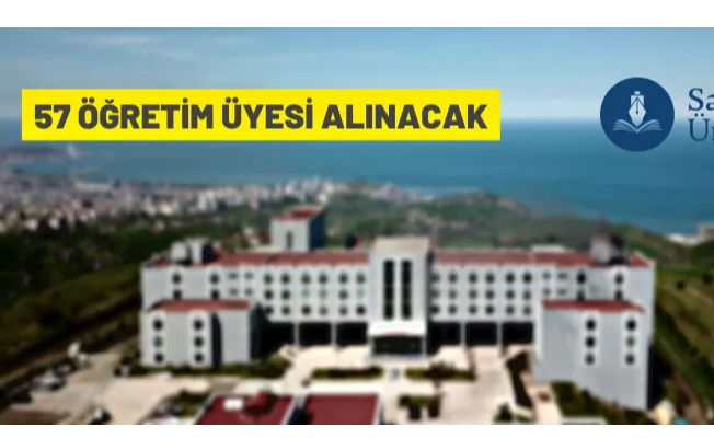 Samsun Üniversitesi Rektörlüğü 57 akademik personel alacak