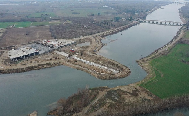 Meriç Nehri'nden elektrik üretilecek enerji santrali projesinde sona gelindi