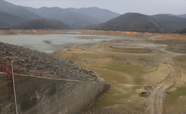 Gökçe Barajı'nda su seviyesi yüzde 25 olarak ölçüldü