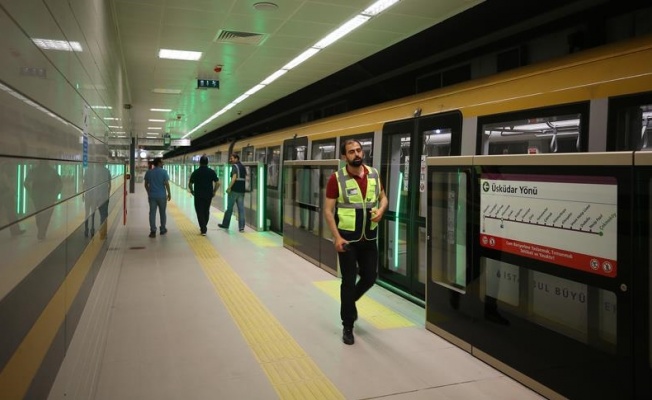 İstanbul'da bazı metro hatlarında seferler saat 14.00'ten itibaren yapılmayacak