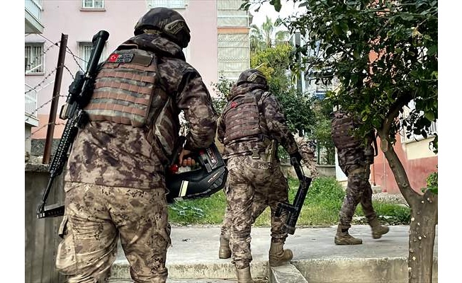 Mersin'de 11 PKK/KCK zanlısının yakalanmasına yönelik operasyon başlatıldı