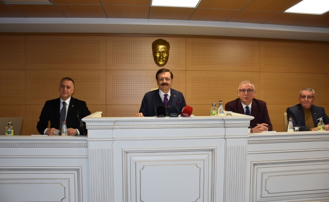 TOBB Başkanı Hisarcıklıoğlu, Ordu'da iş dünyasıyla bir araya geldi