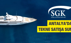 Muratpaşa Sosyal Güvenlik Merkezi tekne satacak