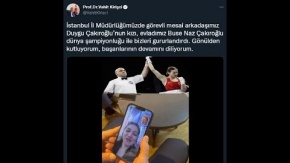 Bakan Kirişci, Buse Naz Çakıroğlu#039;nun annesini arayarak tebrik etti