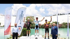 Türkiye Yol Bisikleti Şampiyonası, Denizli'de gerçekleşti