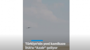 Türkiye'nin yeni kamikaze İHA'sı "Azab" geliyor