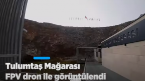 1992 yılında Ankara Çevre Yolu’nun yapımı sırasında ortaya çıkarılan mağara: Tulumtaş